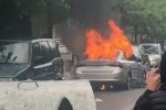 Thumbnail for the post titled: Zhvillimet në veri/ Policia: Janë lënduar pesë zyrtarë policor dhe janë shkatërruar katër automjete